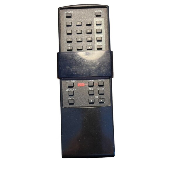 Goldstar TV VCR AV Remote Control with Slider Model 53472 Genuine Original - Picture 2 of 3